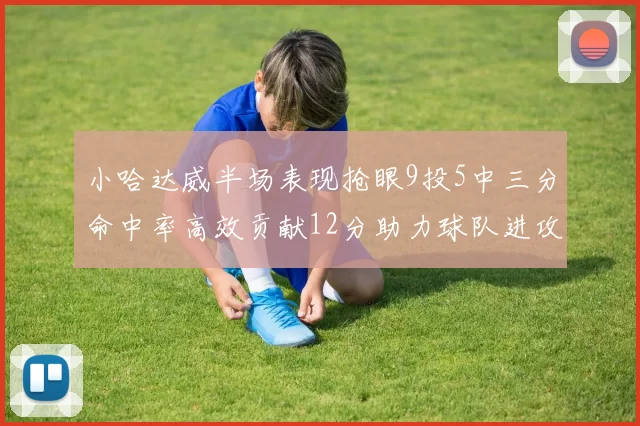 小哈达威半场表现抢眼9投5中三分命中率高效贡献12分助力球队进攻